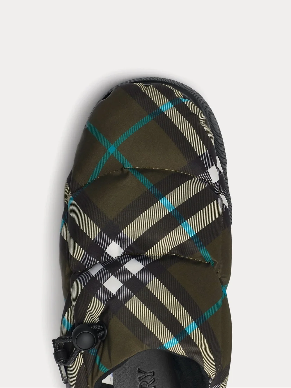 Burberry - Check Pillow Nylon Blend Snug Mules Sneakers SZ 8 (41) - Picture 3 of 5